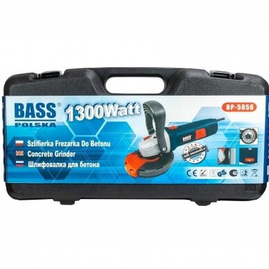 BASS POLSKA 5056 BETONO ŠLIFUOKLIS 1300W, 125 MM 2