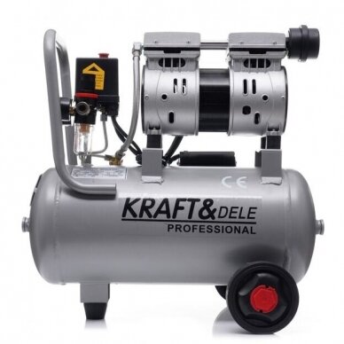 Kraftdele KD1395 Betepalinis oro kompresorius 24L 1200W 1