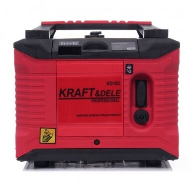 KRAFTDELE KD192 INVERTERINIS ELEKTROS GENERATORIUS 1500W 1