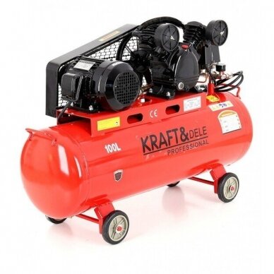 Kraftdele KD404 Oro kompresorius 100L 400V 3.4kW 2