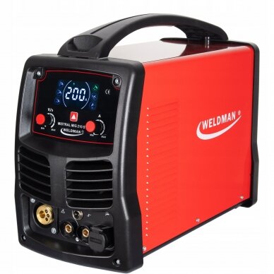 Pusautomatis 4 in 1 MISTRAL MIG 210 Synergia Mig/Tig/MMA/PLASMA 2