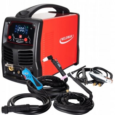 Pusautomatis 4 in 1 MISTRAL MIG 210 Synergia Mig/Tig/MMA/PLASMA 1