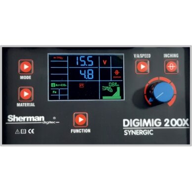 Sinerginis suvirinimo aparatas Sherman DIGIMIG 200X 1