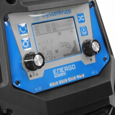 Suvirinimo pusautomatis Thyssenkrupp ENERGOmatic 208 MIG TIG LIFT 1