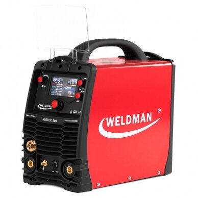 Suvirinimo Pusautomatis Weldman Migtec 200 LCD Synergy Pak Mig/tig/mma 4